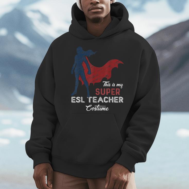 This Is My Super ESL Teacher Costume Lazy Halloween Men Hoodie, Esl Teacher Gifts, Super Teacher Gifts, funny design This Is My Super ESL Teacher Costume Lazy Halloween Men Hoodie, Esl Teacher Gifts, Super Teacher Gifts, funny design