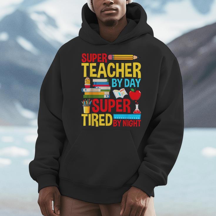 Super Teacher By Day Super Tired By Night Superhero Teacher Men Hoodie, Super Teacher Gifts, funny design Super Teacher By Day Super Tired By Night Superhero Teacher Men Hoodie, Super Teacher Gifts, funny design