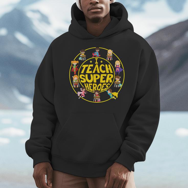 Superhero Teacher I Teach Super Heroes Men Hoodie, Super Teacher Gifts, funny design Superhero Teacher I Teach Super Heroes Men Hoodie, Super Teacher Gifts, funny design