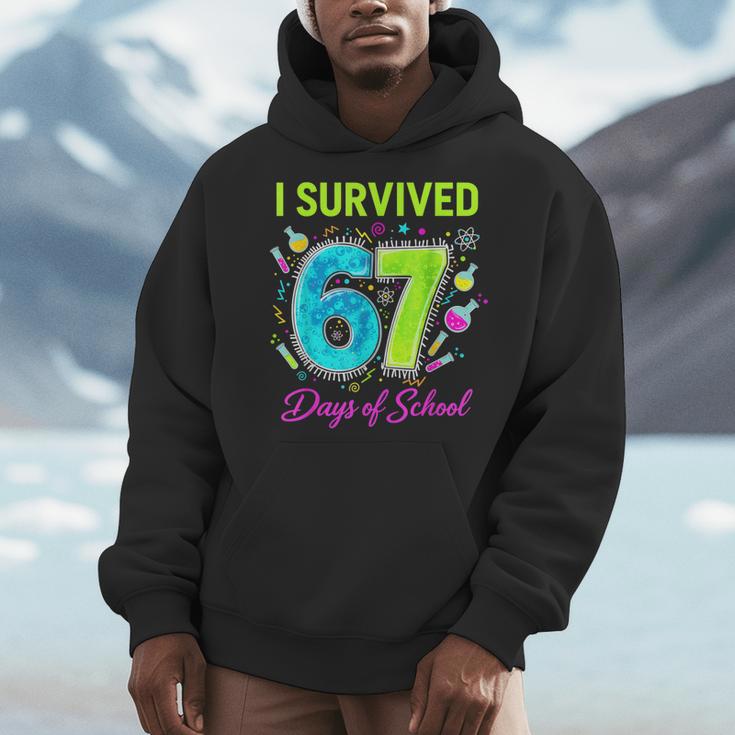 I Survived 67 Days Of School 67 Meme Science Teacher Men Hoodie, Science Teacher Gifts, funny design I Survived 67 Days Of School 67 Meme Science Teacher Men Hoodie, Science Teacher Gifts, funny design