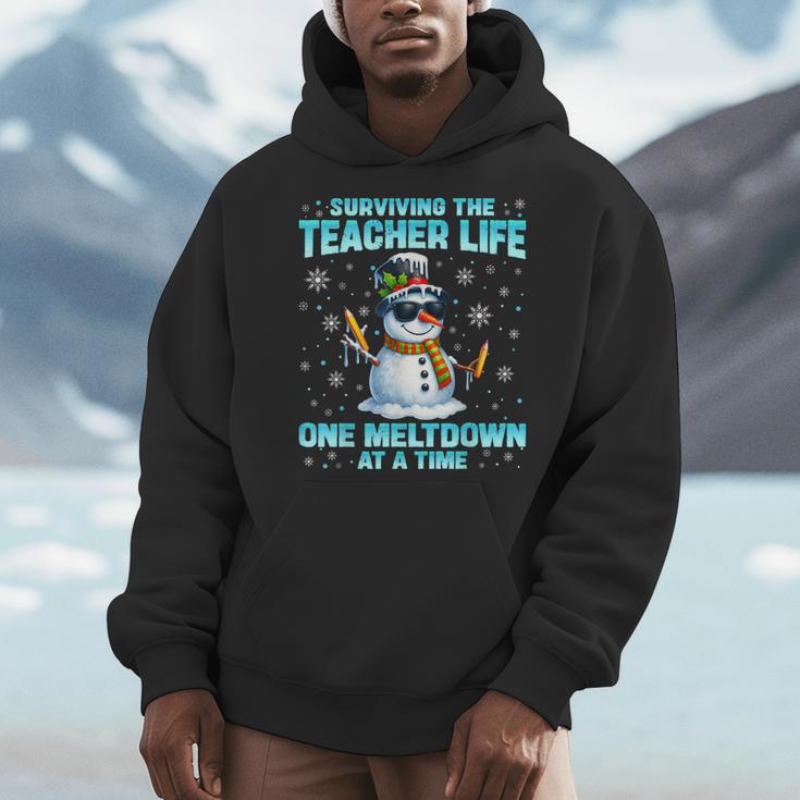 Surviving The Teacher Life Pjs Pajamas Christmas Xmas Teache Men Hoodie, funny design Surviving The Teacher Life Pjs Pajamas Christmas Xmas Teache Men Hoodie, funny design