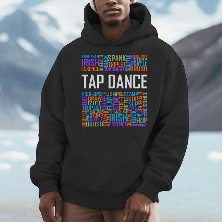 Tap Dance Words Lover Tap Dancer Dancing Teacher Men Hoodie, funny design Tap Dance Words Lover Tap Dancer Dancing Teacher Men Hoodie, funny design
