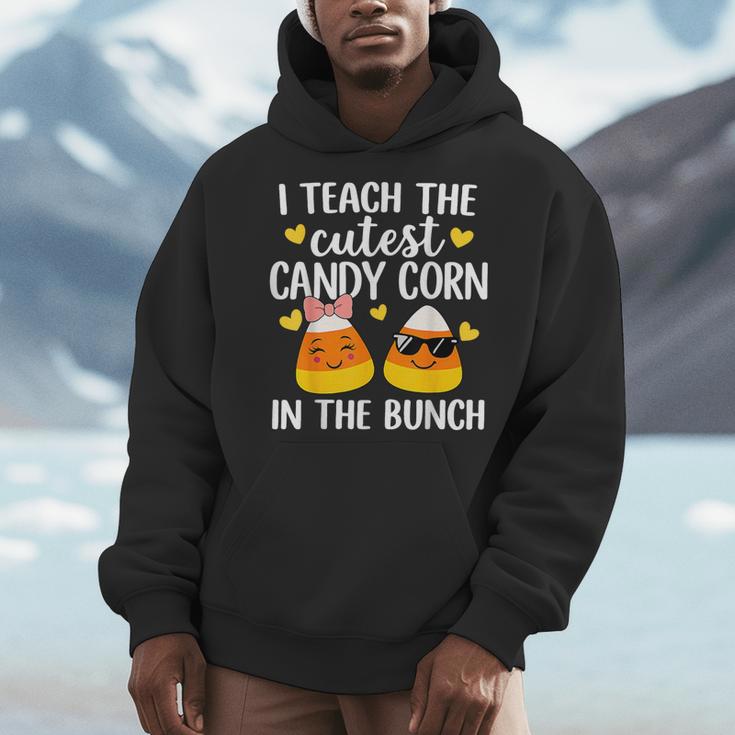 I Teach The Cutest Candy Corn In The Bunch Teacher Halloween Men Hoodie, funny design I Teach The Cutest Candy Corn In The Bunch Teacher Halloween Men Hoodie, funny design