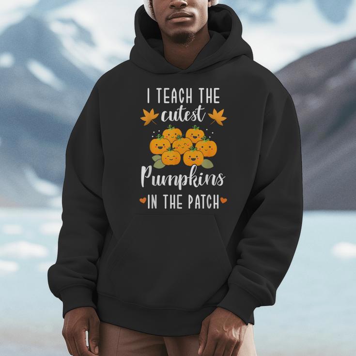 I Teach The Cutest Pumpkins In The Patch Halloween Teacher Men Hoodie, funny design I Teach The Cutest Pumpkins In The Patch Halloween Teacher Men Hoodie, funny design