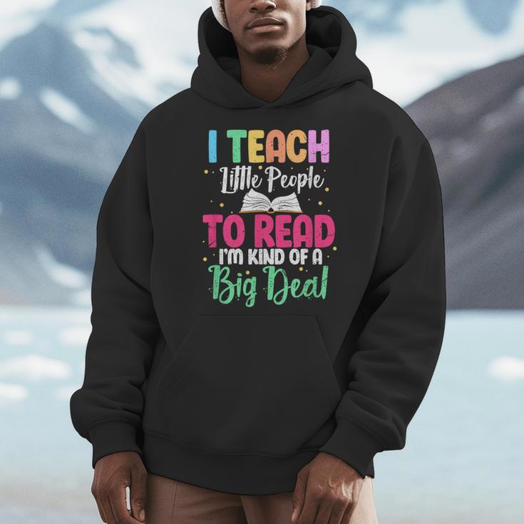I Teach Little People To Read Reading Teacher For Men Women Girls Kids Men Hoodie, funny design I Teach Little People To Read Reading Teacher For Men Women Girls Kids Men Hoodie, funny design