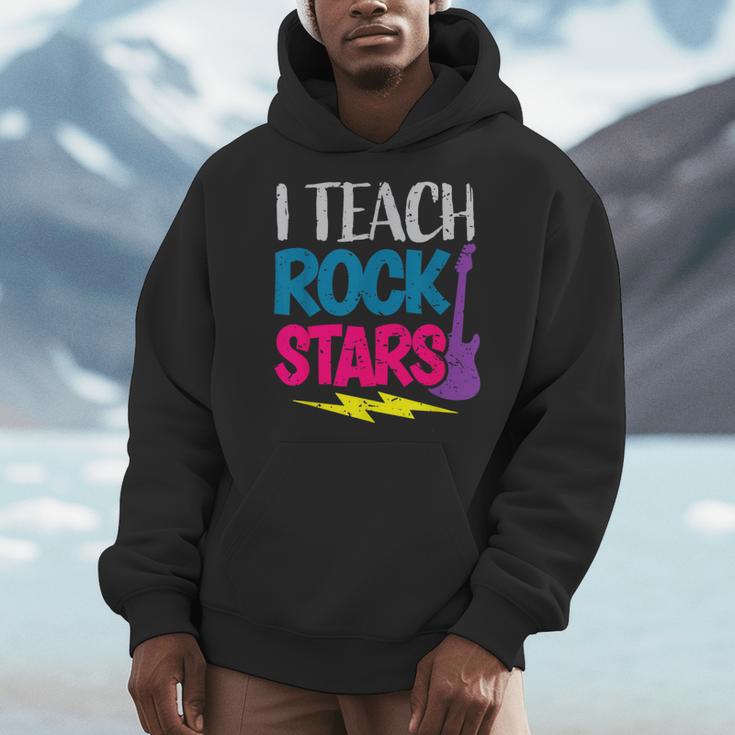 I Teach Rockstars Tee Orchestra Music Teacher Back To School Men Hoodie, funny design I Teach Rockstars Tee Orchestra Music Teacher Back To School Men Hoodie, funny design