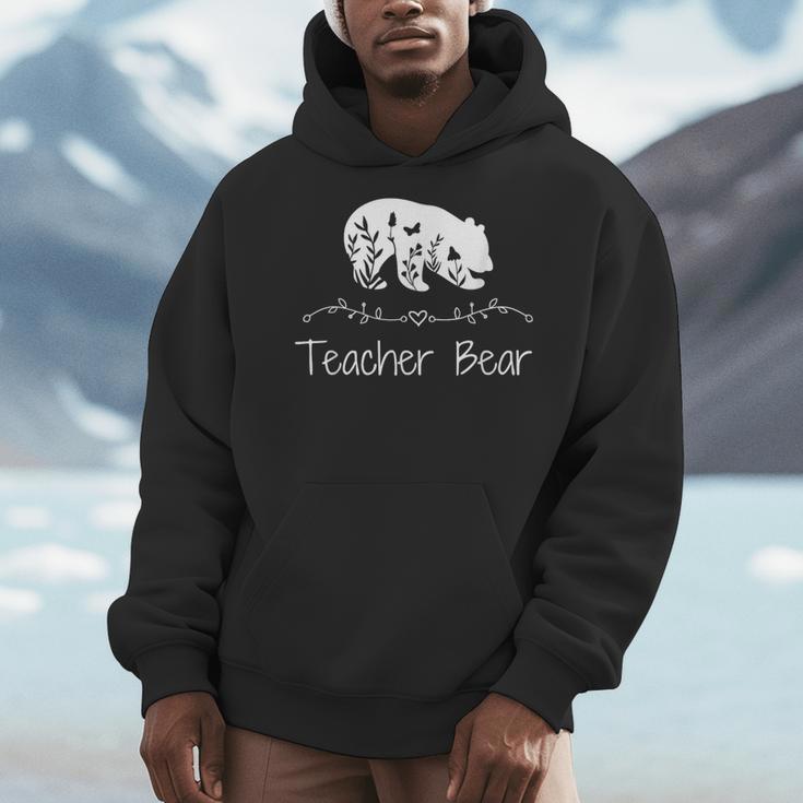 Teacher Bear For Educators Teacher Appreciation Men Hoodie, funny design Teacher Bear For Educators Teacher Appreciation Men Hoodie, funny design