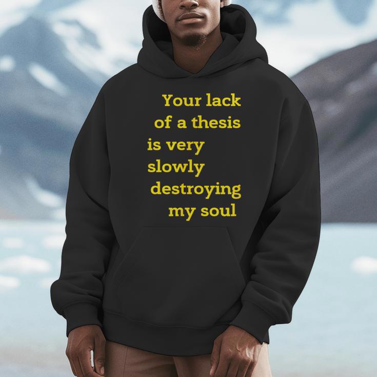 Teacher Or Professor Essay Thesis Writing Joke For Men Women Men Hoodie, Writing Teacher Gifts, funny design