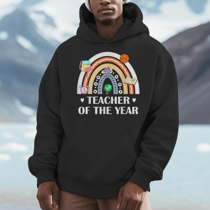 Teacher Of The Year Best Teacher Ever Men Women Men Hoodie, funny design