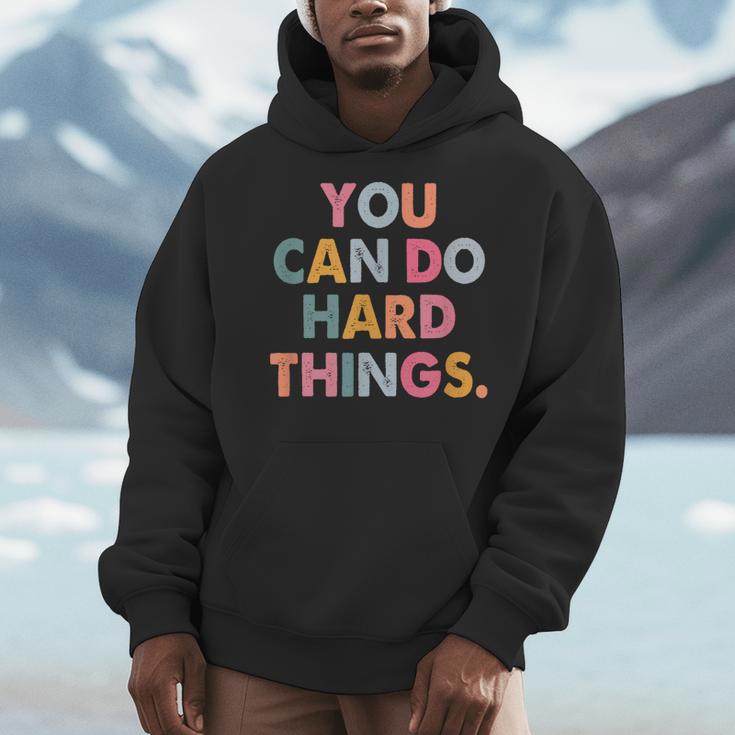 Test Day Teacher You Can Do Hard Things Women Kids Men Hoodie, funny design