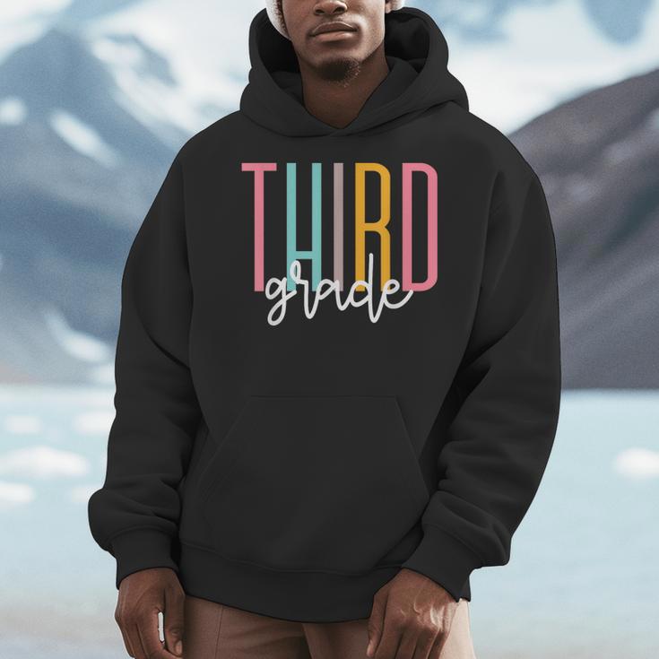 Third Grade Girls Boys Teacher Team 3rd Grade Squad Men Hoodie, funny design Third Grade Girls Boys Teacher Team 3rd Grade Squad Men Hoodie, funny design