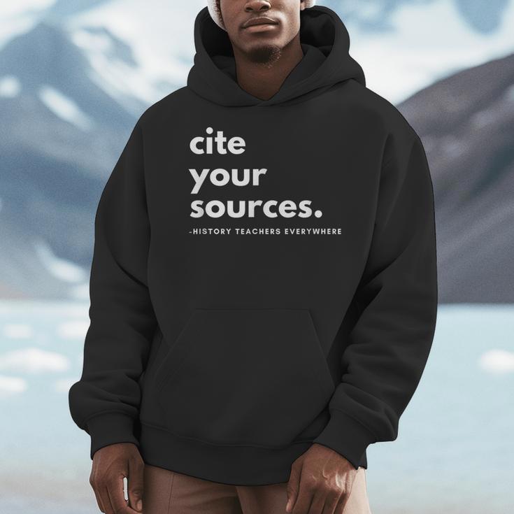 History Teacher Cite Your Sources Men Hoodie, History Teacher Gifts, funny design History Teacher Cite Your Sources Men Hoodie, History Teacher Gifts, funny design