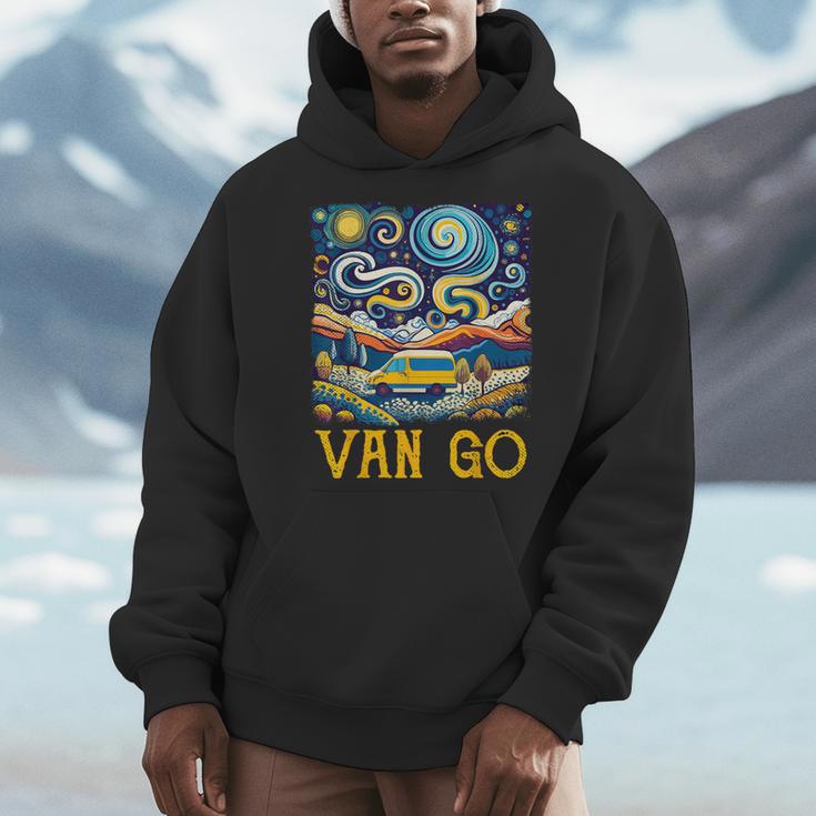 Van Go Vanlife Accessories Artist Art Teacher Men Hoodie, funny design