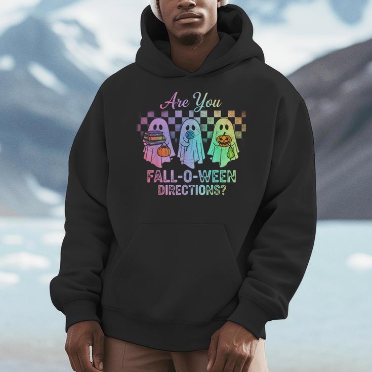 Vintage Are You Fall O Ween Directions Teacher Halloween Men Hoodie, funny design Vintage Are You Fall O Ween Directions Teacher Halloween Men Hoodie, funny design