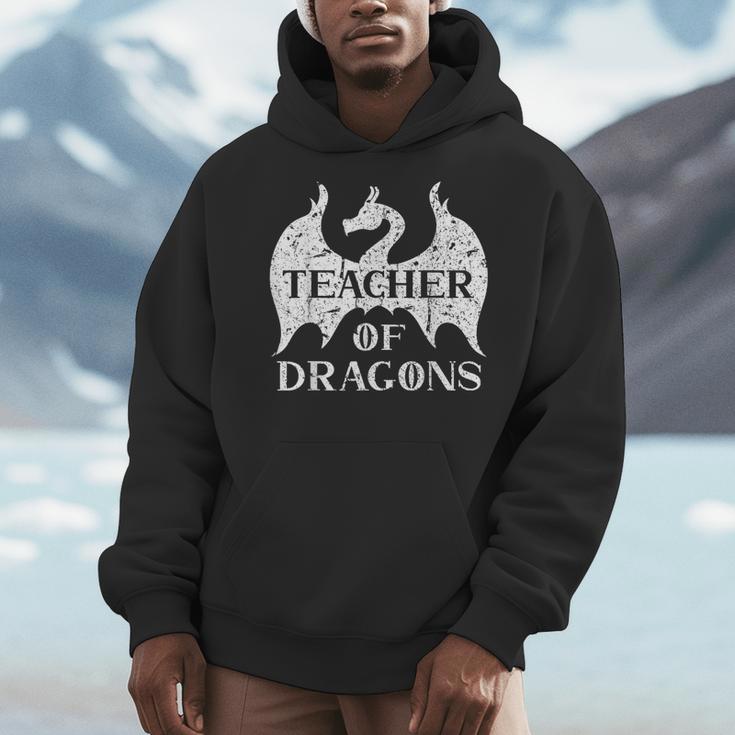 Vintage Teacher Of Dragons Quotes Teacher Student Men Hoodie, funny design Vintage Teacher Of Dragons Quotes Teacher Student Men Hoodie, funny design