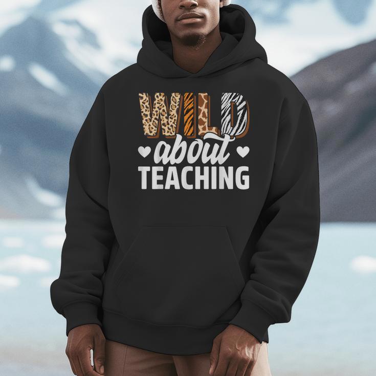 Wild About Teaching Teacher Teaching Back To School Men Hoodie, funny design Wild About Teaching Teacher Teaching Back To School Men Hoodie, funny design