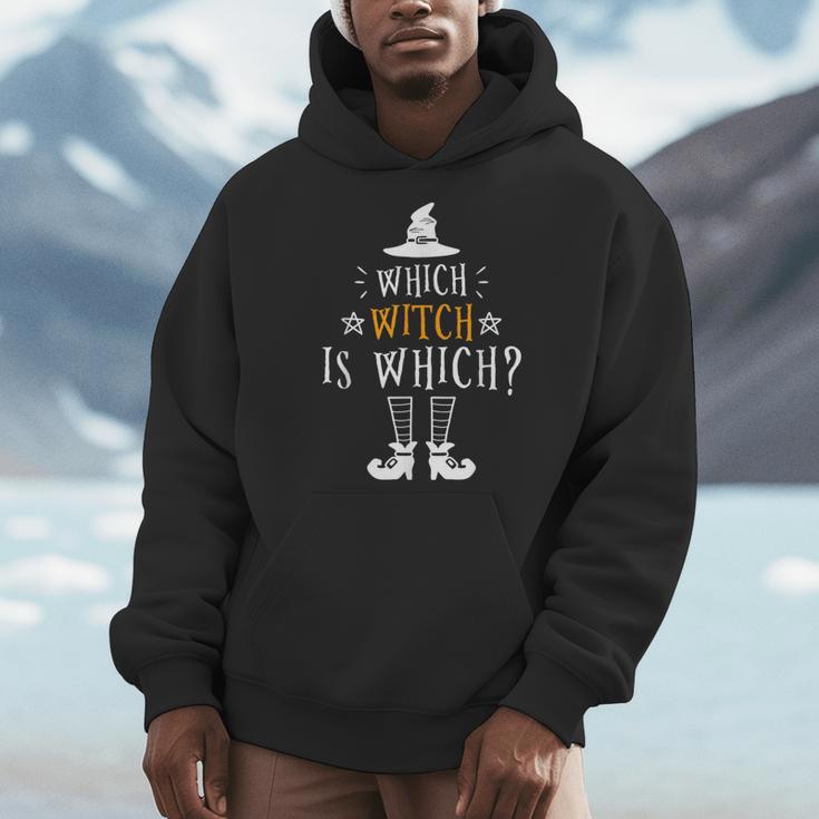 Which Witch Is Which Halloween Grammar Teacher Costume Men Hoodie, funny design