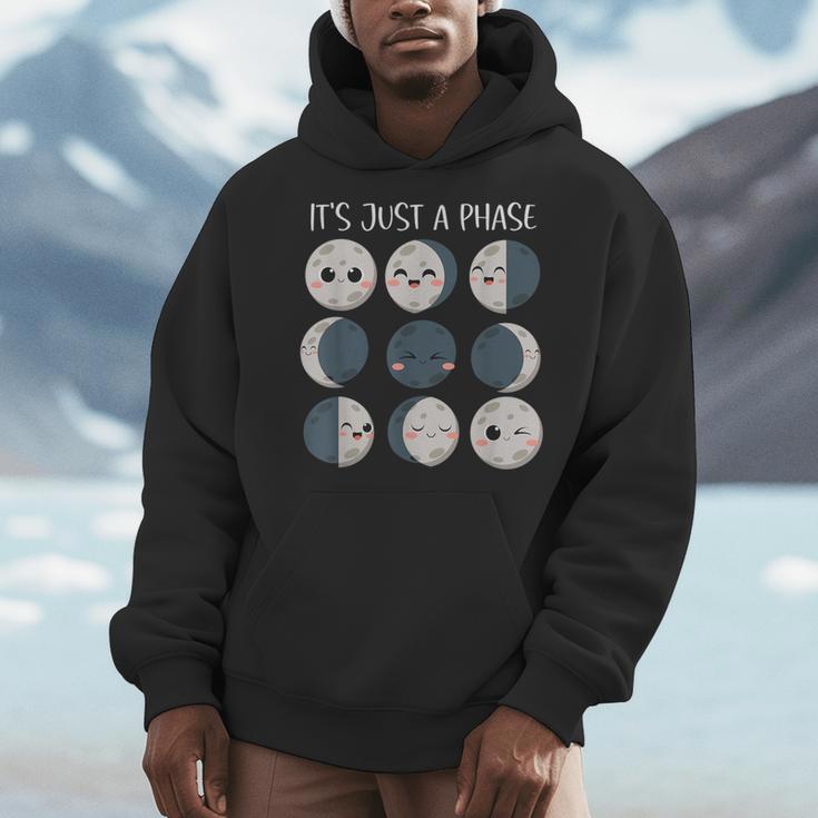 Women Science Teacher Moon Phases Scientist Back To School Men Hoodie, Science Teacher Gifts, funny design