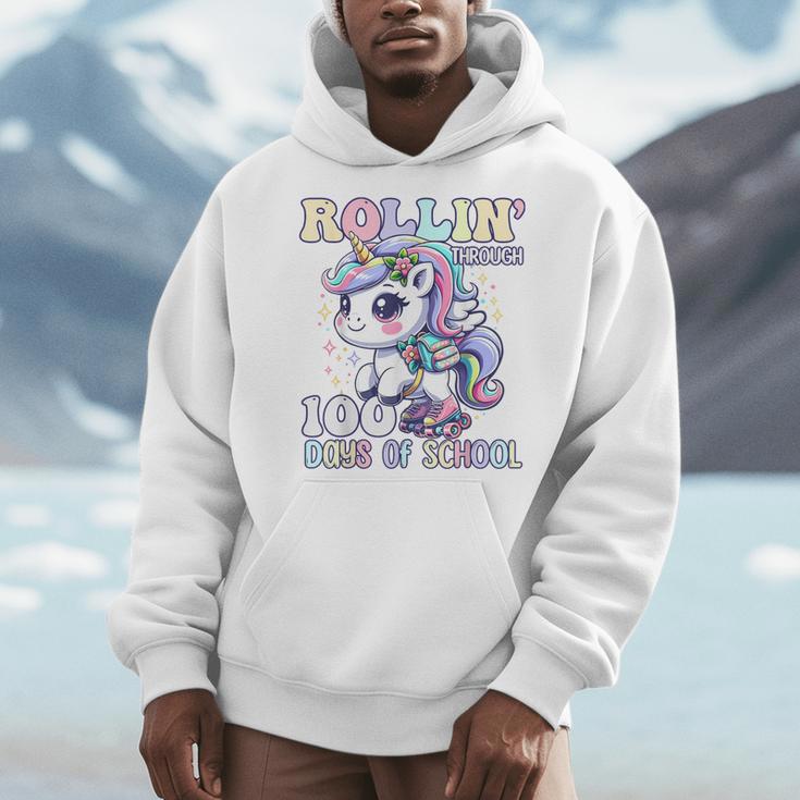 100 Days Of School Girls Teacher 100th Day Unicorn Outfit Men Hoodie, funny design 100 Days Of School Girls Teacher 100th Day Unicorn Outfit Men Hoodie, funny design