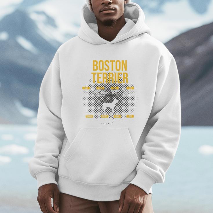 Anatomy Of Boston Terrier Dog Lover Men Hoodie, funny design