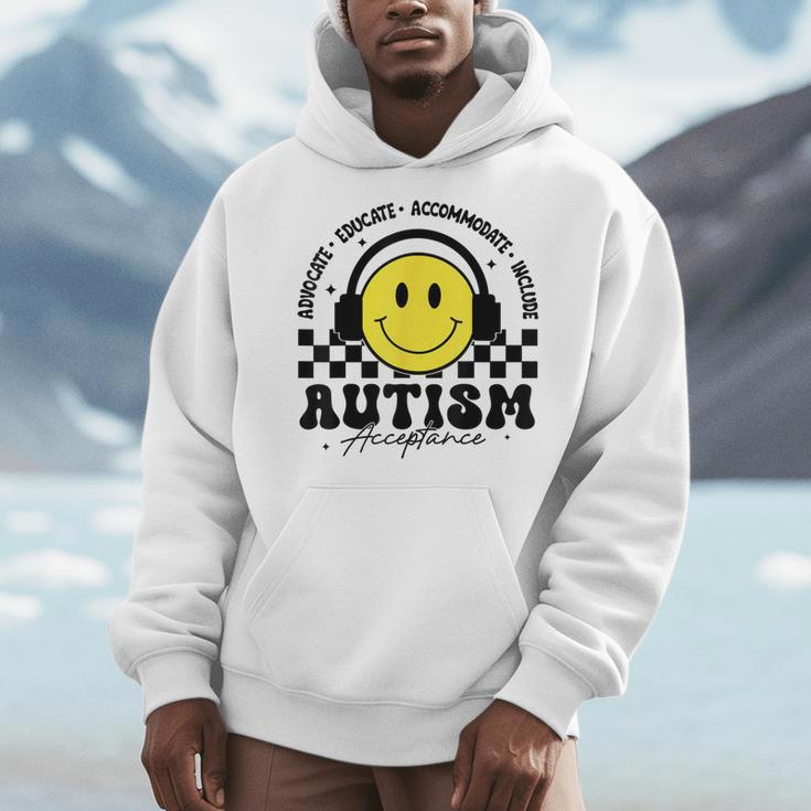 Autism Awareness Acceptance Special Education Teacher Kids Men Hoodie, funny design