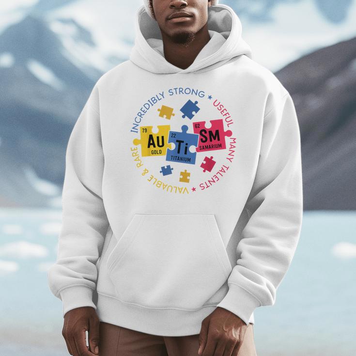 Autism Awareness Shirt Periodic Puzzle Science Teacher Men Women Kids Men Hoodie, Science Teacher Gifts, funny design