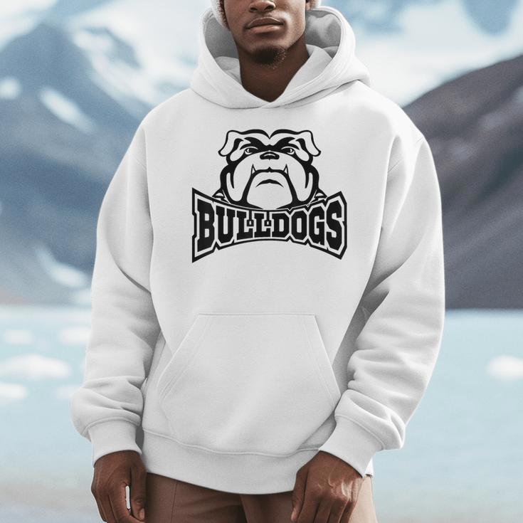 Bulldogs Teacher Student School Sports Fan Team Spirit Men Hoodie, funny design Bulldogs Teacher Student School Sports Fan Team Spirit Men Hoodie, funny design