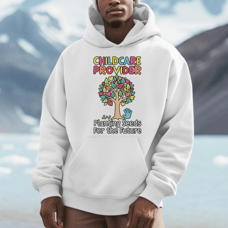 Childcare Provider Job Daycare Provider Daycare Teacher Men Hoodie, funny design