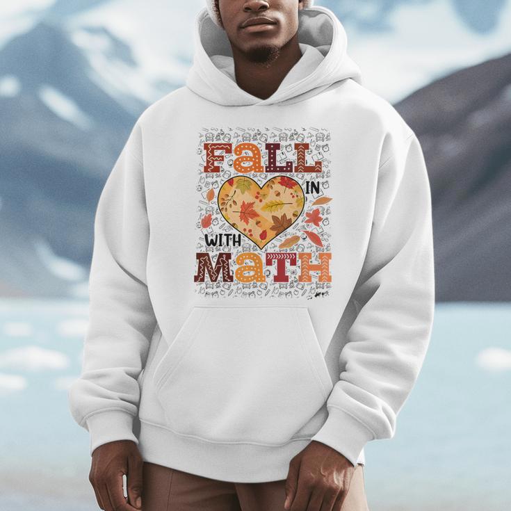 Fall Teacher Fall In Love With Math Math Thanksgiving For Men Women Men Hoodie, funny design Fall Teacher Fall In Love With Math Math Thanksgiving For Men Women Men Hoodie, funny design