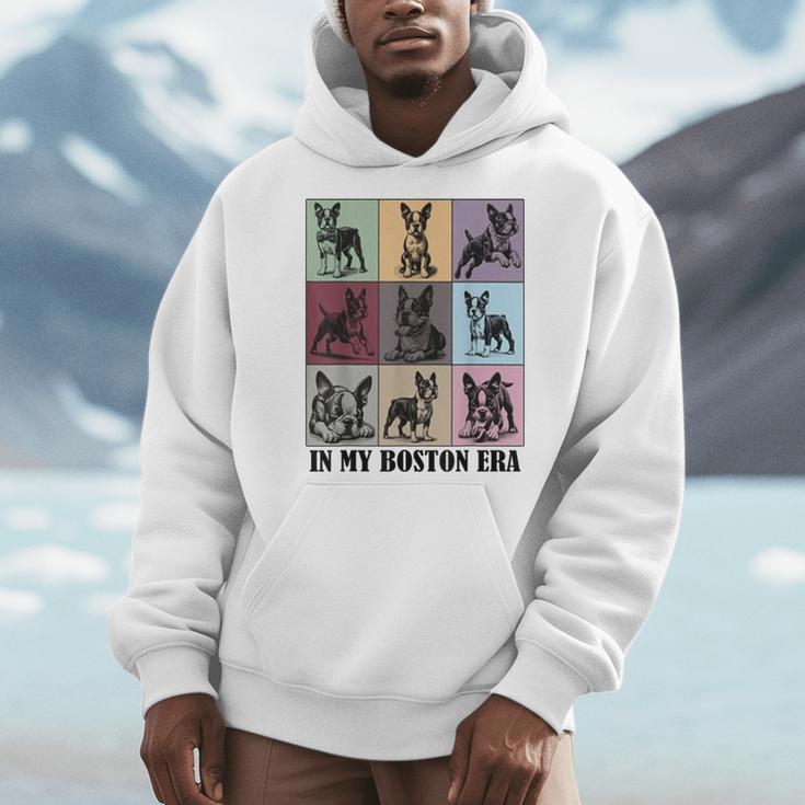 Funny Boston Terrier Quote In My Boston Terrier Era Cool Dog Men Women Men Hoodie, funny design