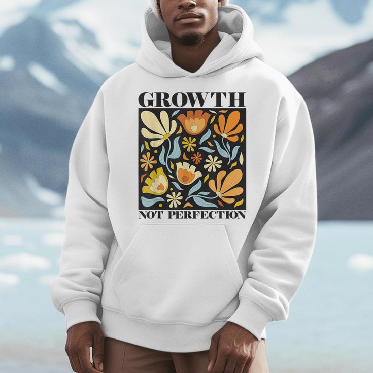 Growth Not Perfection Abstract Florals SPED Teacher Men Hoodie, funny design Growth Not Perfection Abstract Florals SPED Teacher Men Hoodie, funny design