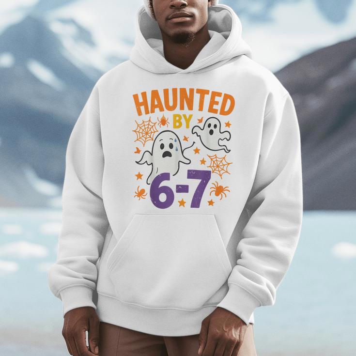 Haunted 67 Ghost Math Teacher Halloween Costume Math Pun Men Hoodie, funny design Haunted 67 Ghost Math Teacher Halloween Costume Math Pun Men Hoodie, funny design