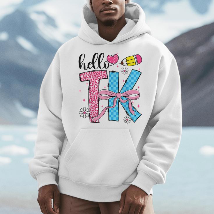 Hello TK Transitional Kindergarten Back To School Teacher Men Hoodie, funny design Hello TK Transitional Kindergarten Back To School Teacher Men Hoodie, funny design