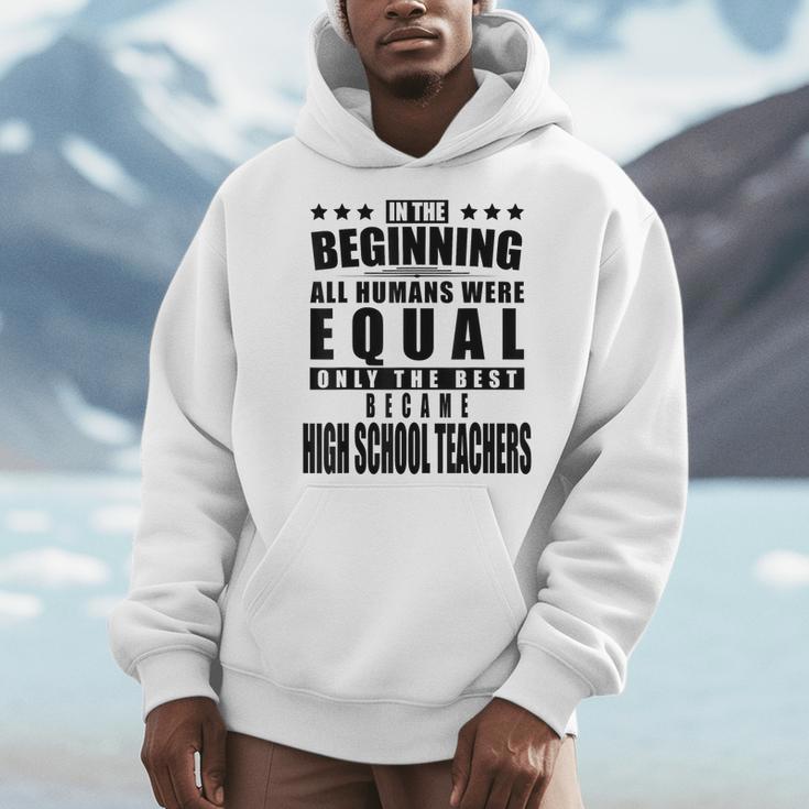 High School Teacher Personalized Men Hoodie, funny design