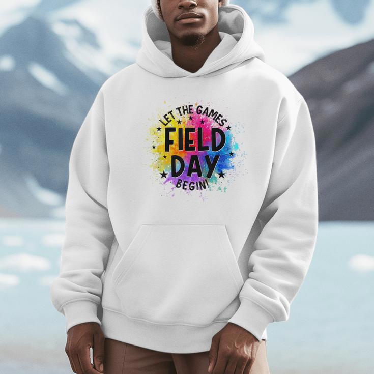 Let The Games Begin Field Day Fun Day Teachers Boys Girls Men Hoodie, funny design Let The Games Begin Field Day Fun Day Teachers Boys Girls Men Hoodie, funny design