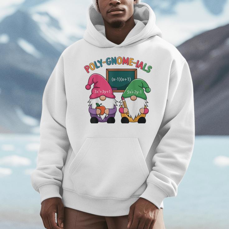 Poly-Gnome-Ials Algebra Teacher Calcul Teacher Men Hoodie, funny design Poly-Gnome-Ials Algebra Teacher Calcul Teacher Men Hoodie, funny design