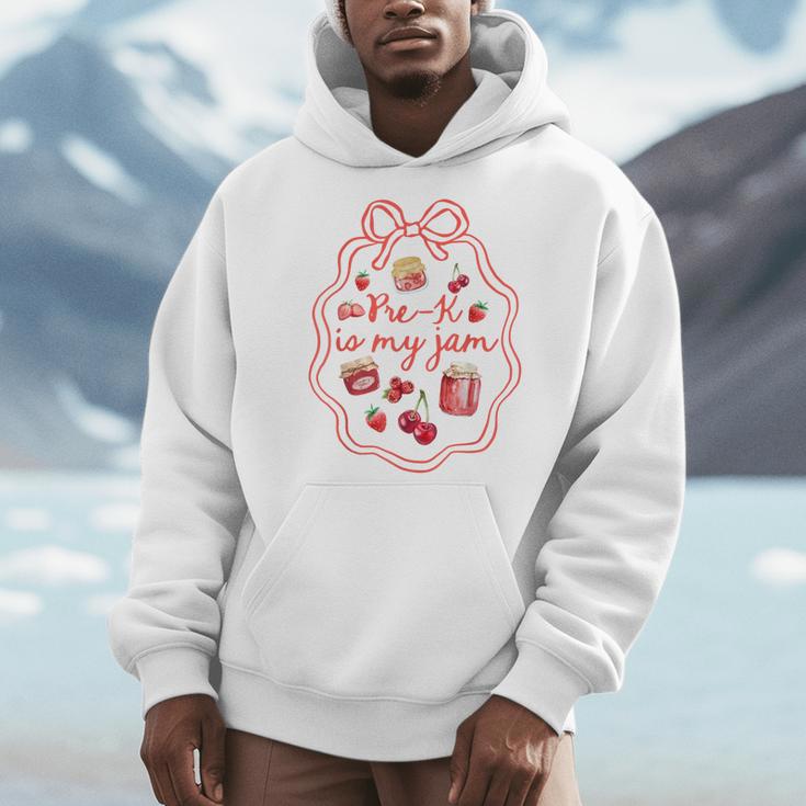 Preschool Pre-K Is My Jam Strawberry Girl Teacher Kids Men Hoodie, funny design Preschool Pre-K Is My Jam Strawberry Girl Teacher Kids Men Hoodie, funny design