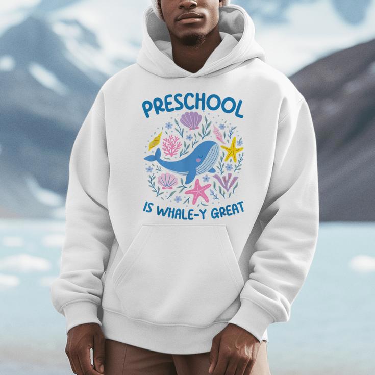 Preschool Is Whale-y Great Preschool Teacher Men Hoodie, funny design Preschool Is Whale-y Great Preschool Teacher Men Hoodie, funny design