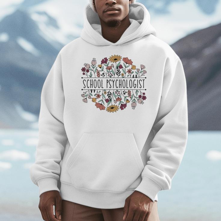 School Psychologist Psychology Teacher Appreciation Men Hoodie, funny design