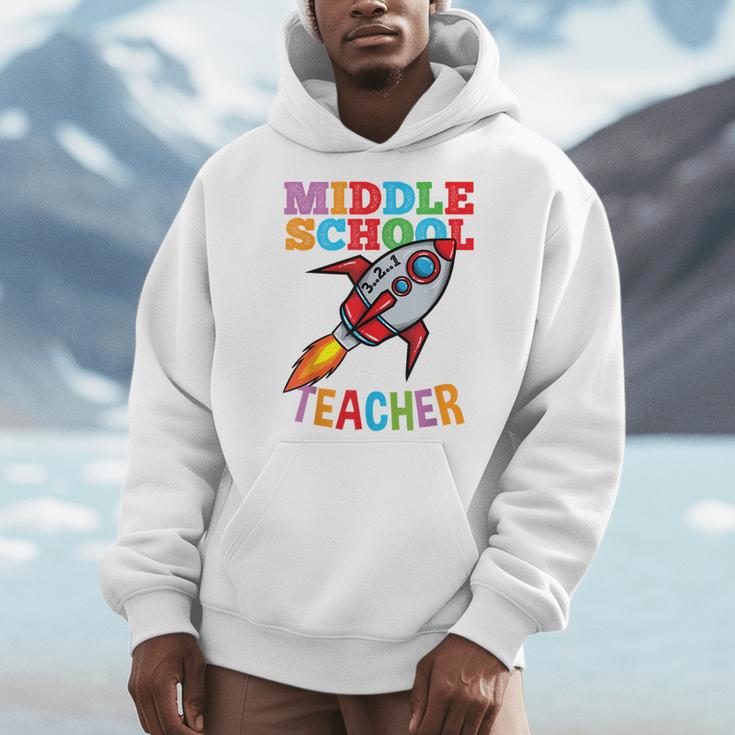 Space Middle School Teacher Back To School Men Women Kids Men Hoodie, funny design Space Middle School Teacher Back To School Men Women Kids Men Hoodie, funny design