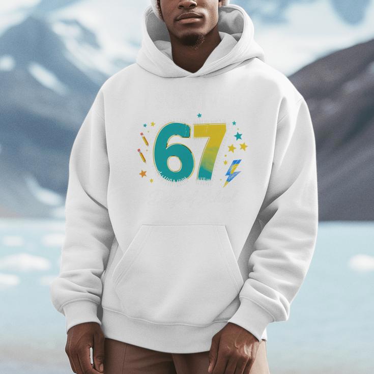I Survived 67 Days Of School Teachers Students Meme Men Hoodie, funny design I Survived 67 Days Of School Teachers Students Meme Men Hoodie, funny design