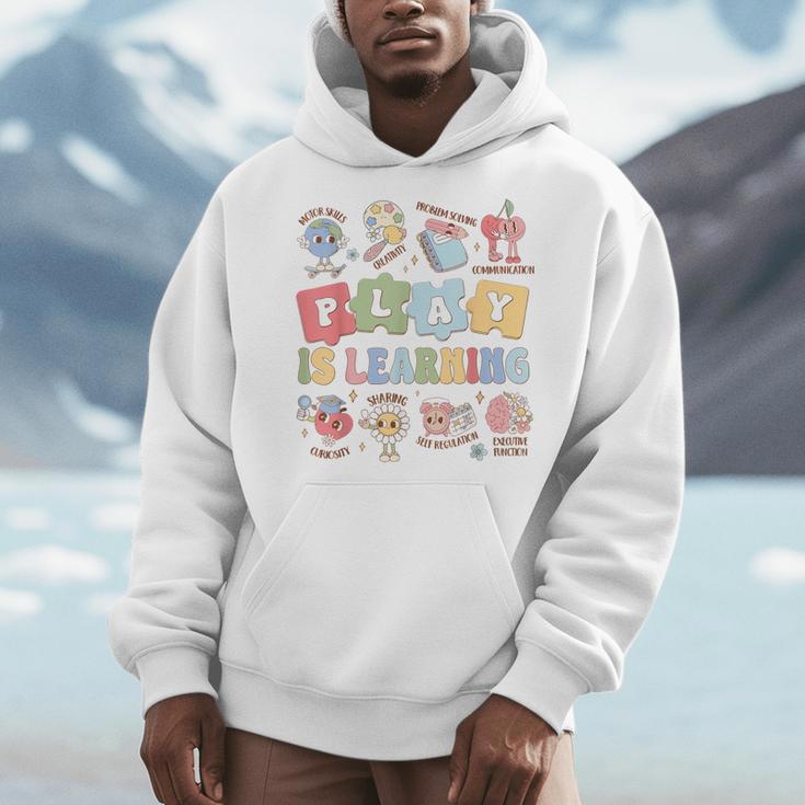 Teacher Groovy Play Is Learning Back To School Men Hoodie, Groovy Teacher Gifts, funny design Teacher Groovy Play Is Learning Back To School Men Hoodie, Groovy Teacher Gifts, funny design