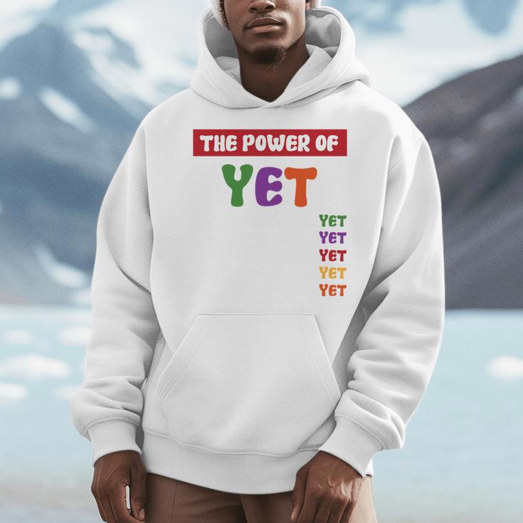 Teacher Growth Mindset Power Of Yet Men Hoodie, funny design Teacher Growth Mindset Power Of Yet Men Hoodie, funny design