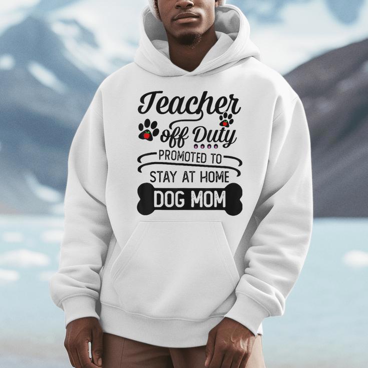Teacher Off Duty Promoted To Stay At Home Dog Mom Tshirt Men Women Men Hoodie, Couple Gifts, funny design Teacher Off Duty Promoted To Stay At Home Dog Mom Tshirt Men Women Men Hoodie, Couple Gifts, funny design