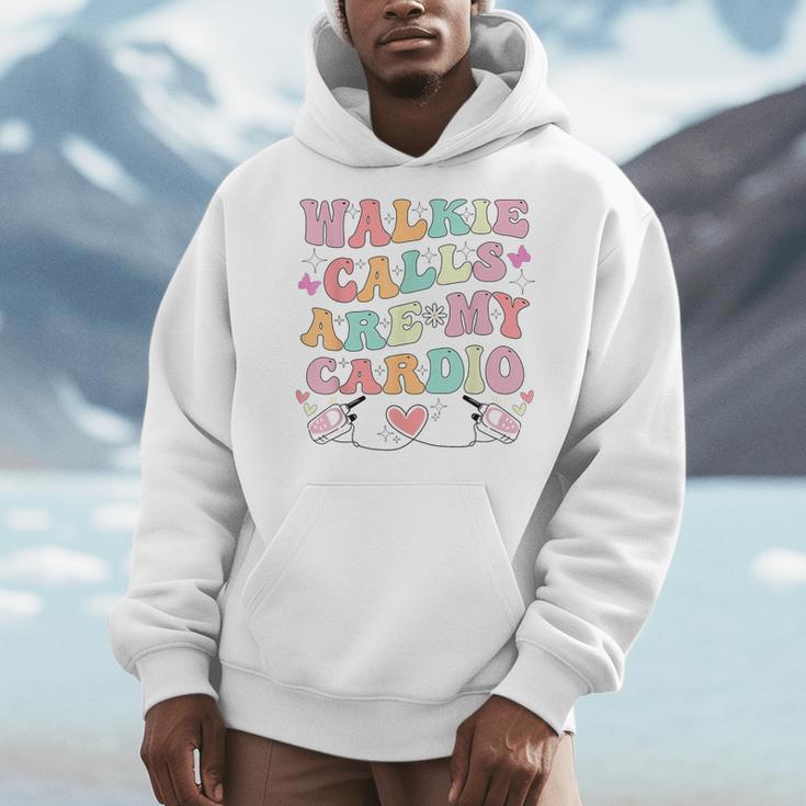 Walkie Calls Are My Cardio Special Education Teacher School Men Hoodie, funny design Walkie Calls Are My Cardio Special Education Teacher School Men Hoodie, funny design