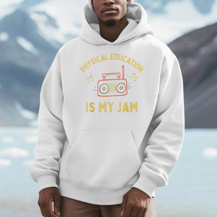 Women's Physical Education Is My Jam PE Teacher Appreciation Men Hoodie, Pe Teacher Gifts, funny design Women's Physical Education Is My Jam PE Teacher Appreciation Men Hoodie, Pe Teacher Gifts, funny design