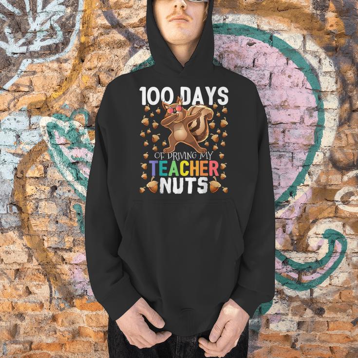 100 Days Of Driving My Teacher Nuts Dabbing Squirrel School Men Hoodie, gift for family, gift for coworker 100 Days Of Driving My Teacher Nuts Dabbing Squirrel School Men Hoodie, gift for family, gift for coworker