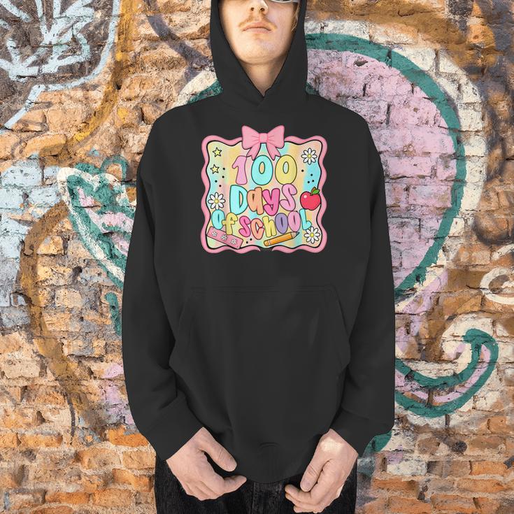 100 Days Of School Preppy 100th Day Of School Teacher Kids Men Hoodie, gift for family, gift for coworker 100 Days Of School Preppy 100th Day Of School Teacher Kids Men Hoodie, gift for family, gift for coworker