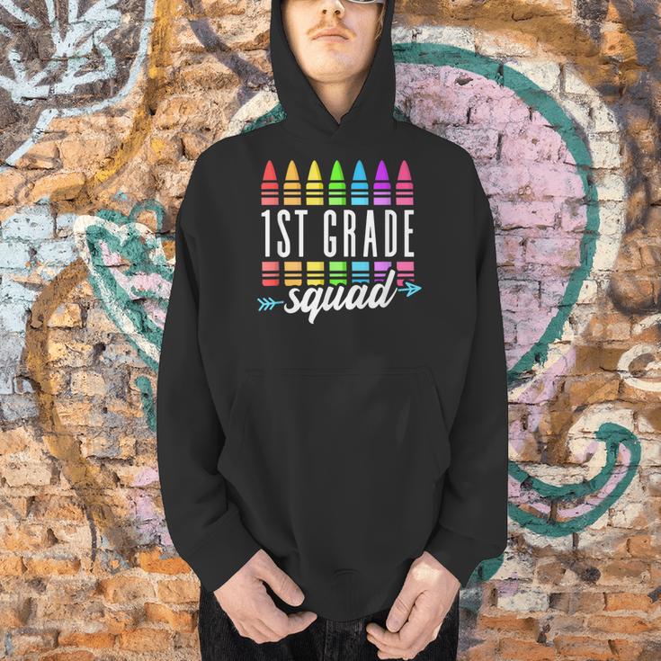 1st Grade Squad Back To School First Grade Teacher Boy Girl Men Hoodie, First Grade Teacher Hoodies, gift for family, gift for coworker 1st Grade Squad Back To School First Grade Teacher Boy Girl Men Hoodie, First Grade Teacher Hoodies, gift for family, gift for coworker