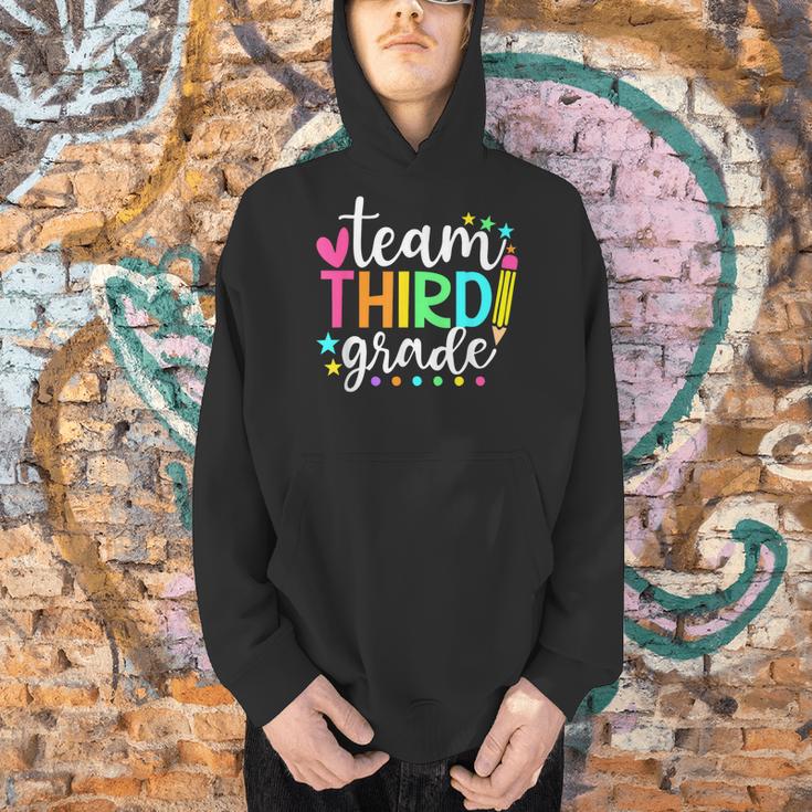 3rd Grade Team Pencil Teacher Student Back To School Girls Men Hoodie, gift for family, gift for coworker 3rd Grade Team Pencil Teacher Student Back To School Girls Men Hoodie, gift for family, gift for coworker